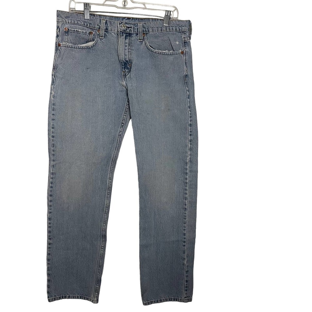 Men’s Levi’s 502 Distressed Straight Leg Jeans Size 32X32